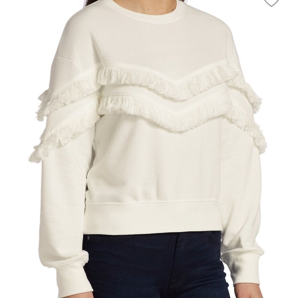Rails Fringe Kinsley fringe Sweatshirt Size Large